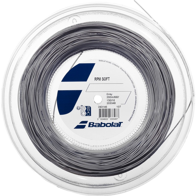 BABOLAT RPM SOFT 200m GRIJS