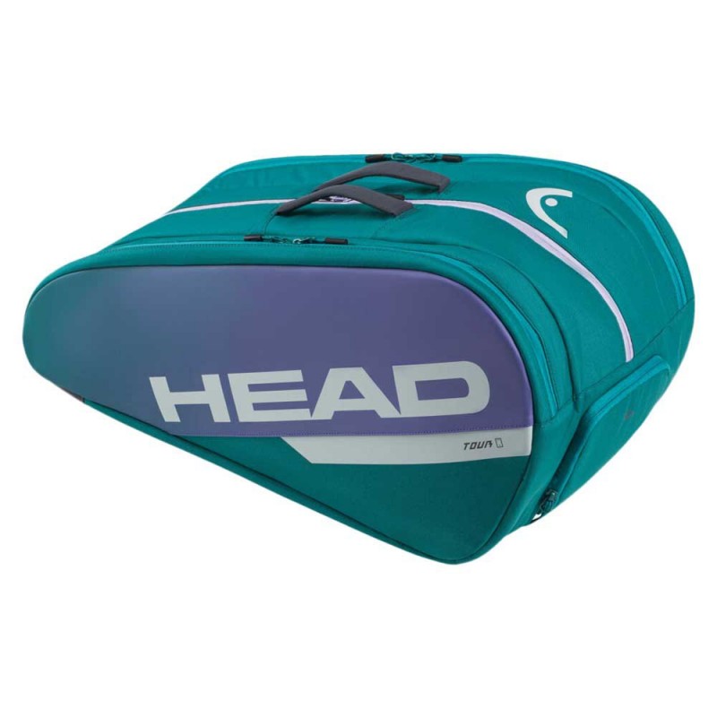 Head Tour Padel Racketbag GROEN/PAARS '24 (AANBIEDING)