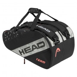 HEAD TEAM PADEL RACKETBAG ZWART (AANBIEDING)