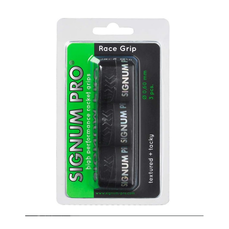 SIGNUM PRO RACE GRIP 3 STUKS ZWART