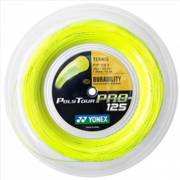 YONEX POLY TOUR PRO 200m GEEL