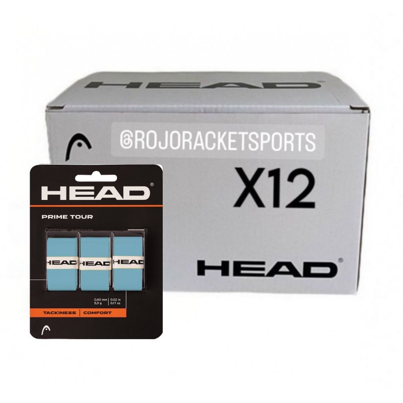 HEAD PRIME TOUR BLAUW 12x3 PACK