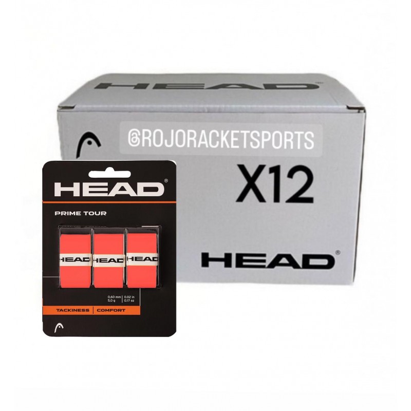 HEAD PRIME TOUR ORANJE 12x3 PACK