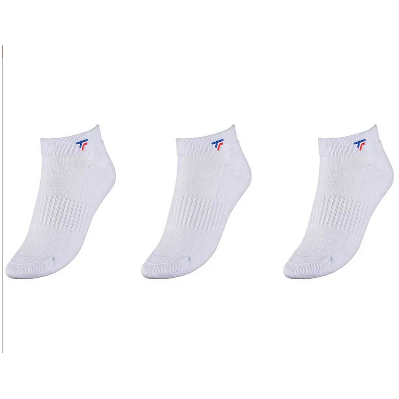 Tecnifibre korte sokken 3 pack wit