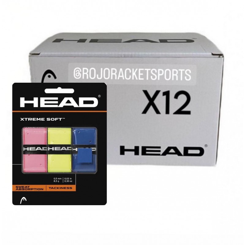 head-Xtreme soft 3st - bestellen bij Rojoracketsports.nl - Head Overgrip