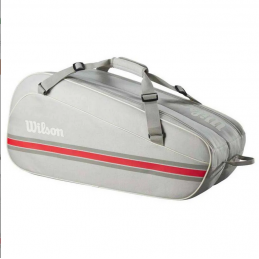 WILSON TEAM 6 BAG '25 Grijs