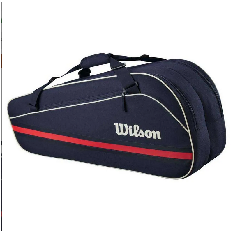 WILSON TEAM 6 BAG '25 BLAUW