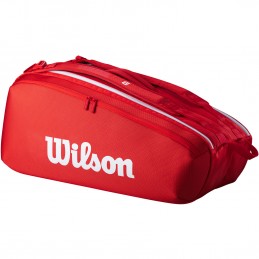 Wilson Super Tour 9 Pack ROOD '25