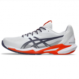 ASICS SOLUTION SPEED FF 2 CLAY HEREN WIT/ORANJE