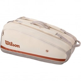 Wilson Roland Garros Super Tour 9 BAG CREME  '25