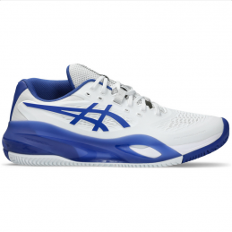 ASICS GEL-RESOLUTION X CLAY WIT/BLAUW