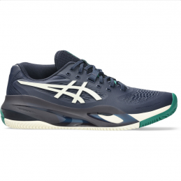 ASICS GEL-RESOLUTION X CLAY BLAUW/GROEN