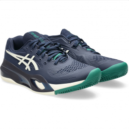 ASICS GEL-RESOLUTION X CLAY BLAUW/GROEN