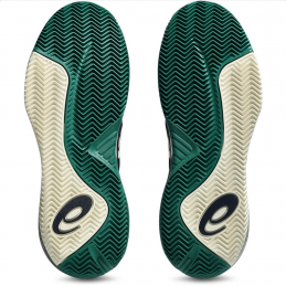 ASICS GEL-RESOLUTION X CLAY BLAUW/GROEN