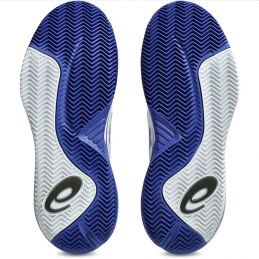 ASICS GEL-RESOLUTION X CLAY WIT/BLAUW