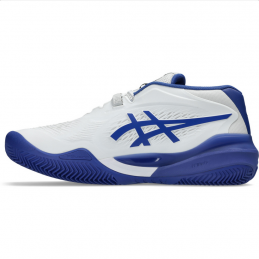 ASICS GEL-RESOLUTION X CLAY WIT/BLAUW