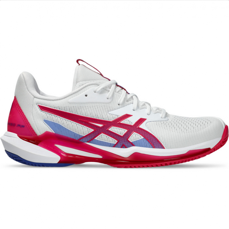 ASICS Solution Speed FF 3 CLAY Dames WIT/ROZE