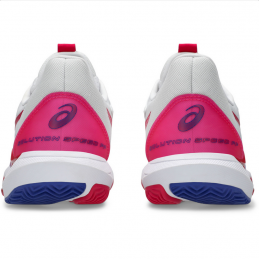 ASICS Solution Speed FF 3 CLAY Dames WIT/ROZE