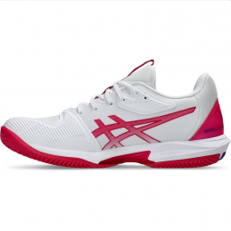 ASICS Solution Speed FF 3 CLAY Dames WIT/ROZE