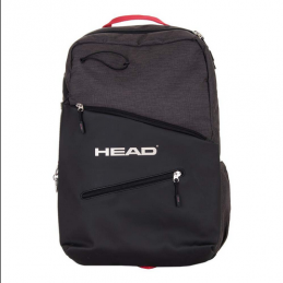 HEAD WOMEN'S BACK BAG GRAY/RED