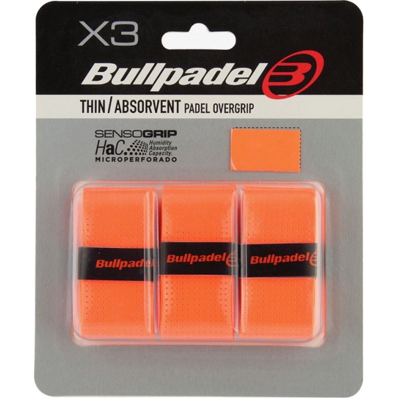 BULL PADEL THIN SENSO OVERGRIPGRIP ORANJE