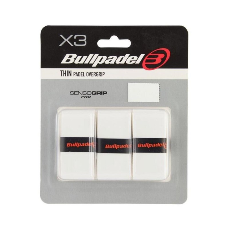 Bullpadel Thin Padel Grip WIT