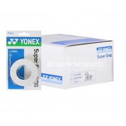 YONEX SUPER GRAP OVERGRIP 10x 3PACK WIT
