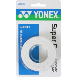 YONEX SUPER GRAP OVERGRIP 10x 3PACK WIT