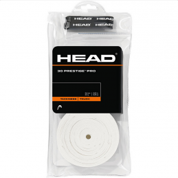 HEAD PRESTIGE PRO OVERGRIP 30 ST. WHITE