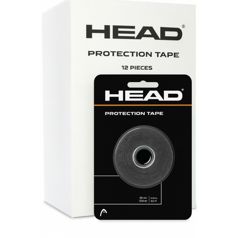 HEAD PROTECTION TAPE ZWART 12x