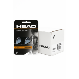 HEAD XTRA DAMP TRANSPIRENT/BLACK 12x2