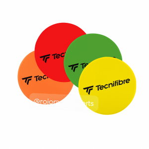 TECNIFIBRE Vloermarkeringsschijven 4 STUKS