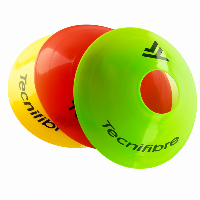 TECNIFIBRE CONES PLATS x6