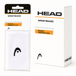 HEAD POLSBAND GROOT WIT DOOSJE 12STUKS