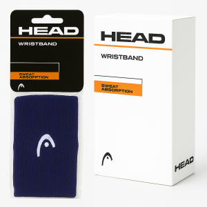 HEAD POLSBAND GROOT BLAUW DOOSJE 12STUKS