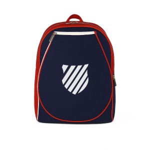 K-SWISS BACK PACK JEUGD BLAUW/ROOD