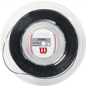 WILSON SYN GUT POWER 200m ZWART