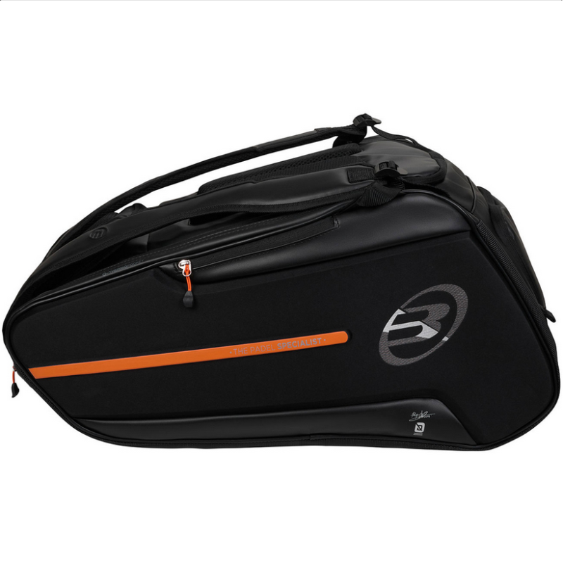 BULLPADEL BPP26012 HACK RACKETBAG ZWART/ORANJE '26