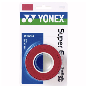 YONEX SUPER GRAP OVERGRIP 10x 3PACK ROOD