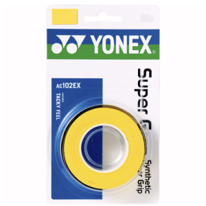 YONEX SUPER GRAP OVERGRIP 10x 3PACK GEEL