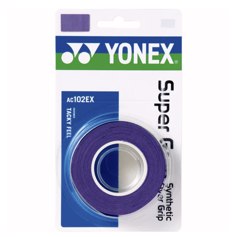 YONEX SUPER GRAP OVERGRIP 3PACK PAARS