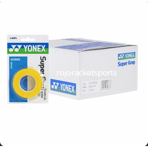 YONEX SUPER GRAP OVERGRIP 10x 3PACK GEEL