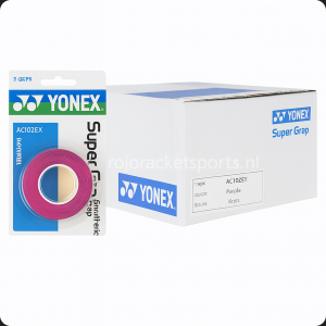 YONEX SUPER GRAP OVERGRIP 10x 3PACK ROZE