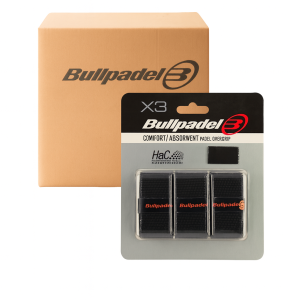 BULL PADEL GB-1201 COMFORT/ABSORBENT PADEL X12 ZWART