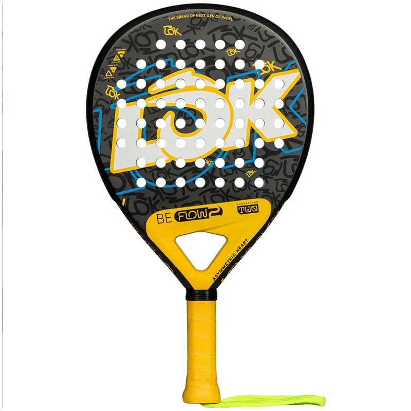 LÕK PADELRACKET BE FLOW YELLOW '25