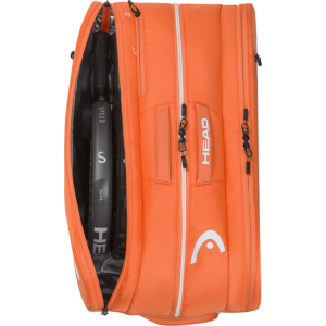 HEAD TOUR L PADEL RACKETBAG ORANJE