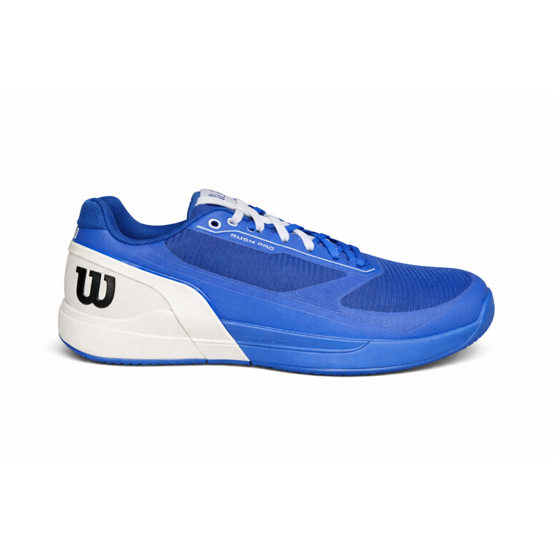 WILSON RUSH PRO 5 CLAY HEREN BLAUW/WIT