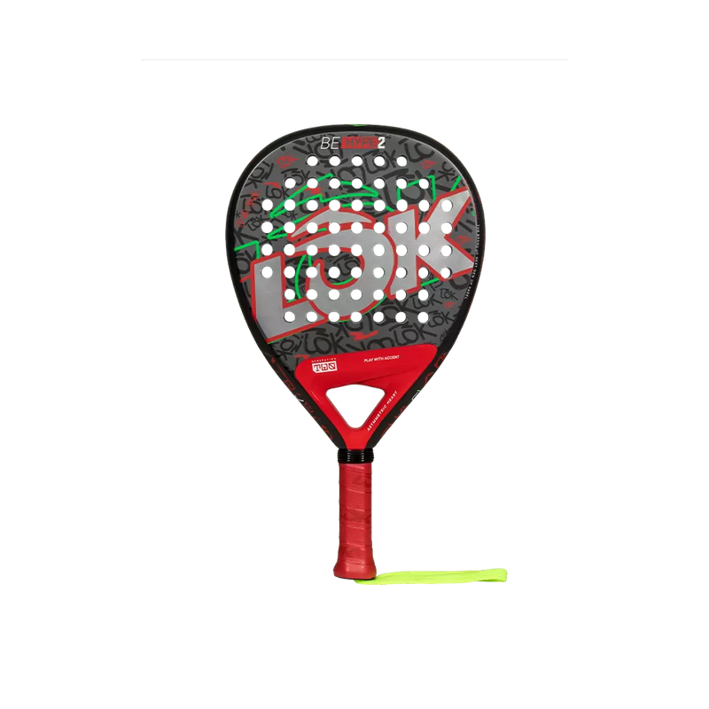 LÕK PADELRACKET BE HYPE GEN 2 RED