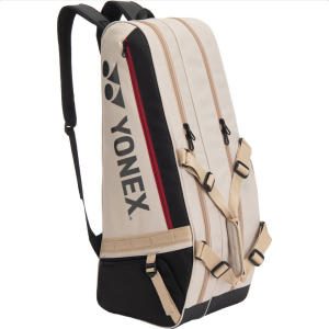 YONEX BA72626EX GEARLOGIC 6 BAG BEIGE '26