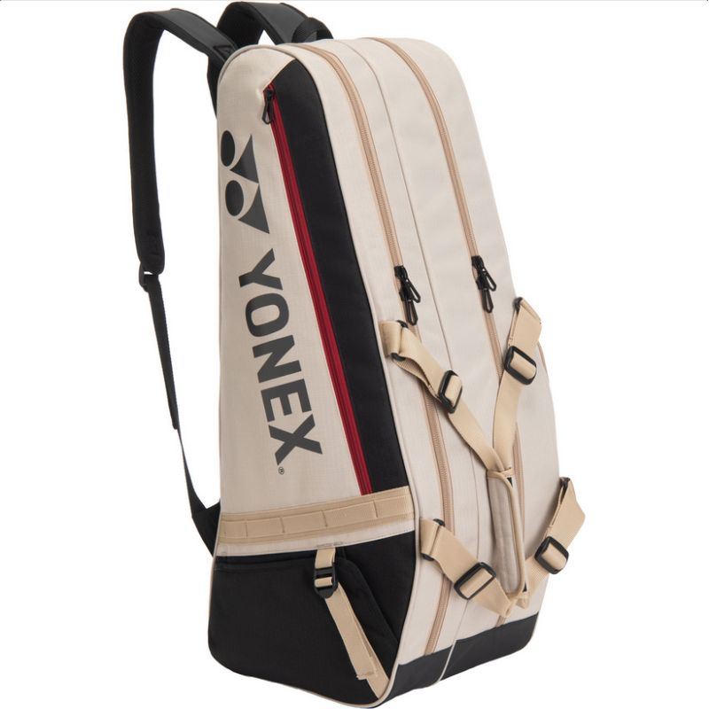 YONEX BA72626EX GEARLOGIC 6 BAG BEIGE '26